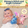image:imageKIDS PREFERRED  Disney Baby Lilo amp Stitch CUTEEZE 2 Pack Angel amp Stitch Plush Stuffed Animals Experiment 626 Multicolor6 inches