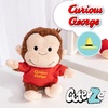 image:imageKids Preferred Curious George Cuteeze Monkey Stuffed Animal Plush Red Shirt Toys Soft Cuddle Plushie Gifts for Baby and Toddler Boys and Girls  7 InchesRed Shirt