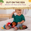 image:imageKids Preferred Disney Baby Moana 4 Piece Cuteeze Set  Moana Maui Hey Hey and Pua Plush  Collectible Stuffed Animals for Babies Toddlers amp Kids