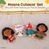 image:imageKids Preferred Disney Baby Moana 4 Piece Cuteeze Set  Moana Maui Hey Hey and Pua Plush  Collectible Stuffed Animals for Babies Toddlers amp Kids