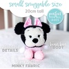 image:imageKids Preferred Disney Cuteeze Minnie Mouse Stuffed Animal Plush Toy  for Babies and Toddlers Multicolor 6 inches