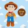 image:imageKids Preferred Disney Pixar Toy Story Woody Extra Soft Plush Stuffed Animal Toy for Baby and Toddler Boys and Girls 12 Inch Size Plush