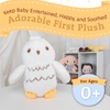 image:imageKids Preferred Harry Potter Cuteeze Hedwig Owl Stuffed Animal Plush Toys Soft Cuddle Plushie Gifts for Baby and Toddler Boys and Girls  12 Inches
