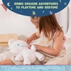 image:imageKids Preferred How to Train Your Dragon Light Fury Extra Soft Plush Stuffed Animal Toy for Boys and Girls  12 Inch Plush