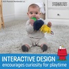 image:imageKids Preferred Peanuts Charlie Brown Snoopy and Woodstock Baby Pulldown Sensory Toy for Kids amp Toddlers with Teether Rattle amp Stroller Car Seat Loop