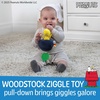 image:imageKids Preferred Peanuts Charlie Brown Snoopy and Woodstock Baby Pulldown Sensory Toy for Kids amp Toddlers with Teether Rattle amp Stroller Car Seat Loop