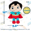 image:imageKids Preferred WB DC Superman Extra Soft Plush Stuffed Superhero Toy for Baby and Toddler Boys and Girls  12 Inch Plush