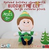 image:imageKids Preferred WB Elf Cuteeze Plush  Super Soft Cozy Materials Embroidered Details Crinkle amp Beans in Bottom Ages 0 Months and Up 12 in