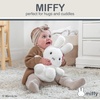 image:imageKids Preferred White Miffy Plush Toy 12 Inch Sitting Dutch Bunny Plush Soft Boa Rabbit Bunny Stuffed Animal Plushie Doll for Girls and Boys