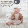 image:imageKids Preferred White Miffy Plush Toy 12 Inch Sitting Dutch Bunny Plush Soft Boa Rabbit Bunny Stuffed Animal Plushie Doll for Girls and Boys