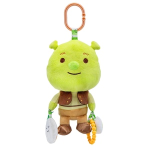 image:imageShrek Activity Toy  Made with Super Soft Material amp Features Jingle Bell ChildSafe Mirror amp Crinkle Sound  Use The CClip for Easy Hanging as OnTheGo Baby Toy for Boys amp Girls