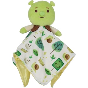 image:imageShrek Blanky  Plush Shrek Head with Embroidered Facial Details  Made with Super Soft amp Snuggly Material amp Satin Underlay  Perfect for Nap Time or Loveable Gift for Baby Boys amp Girls12 inches x 12 inches