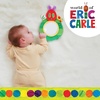 image:imageEric Carle Very Hungry Caterpillar OntheGo Mirror Rattle Toy  Sensory Toy with Safe Mirror Crinkle and Tactile Ribbons Perfect for Stroller or Diaper Bag Ages 0