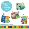 image:imageEric Carle Very Hungry Caterpillar Sensory Soft Book Lets Play  Crinkle Texture Inside Peekaboo Flaps Squeaker Many Fun Textured Materials and Ribbons