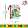 image:imageEric Carle Very Hungry Caterpillar Sensory Soft Book Lets Play  Crinkle Texture Inside Peekaboo Flaps Squeaker Many Fun Textured Materials and Ribbons