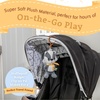 image:imageKIDS PREFERRED  Hufflepuff Badger Clip on Pal  Stimulating Harry Potter Travel Toy for Babies