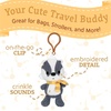 image:imageKIDS PREFERRED  Hufflepuff Badger Clip on Pal  Stimulating Harry Potter Travel Toy for Babies