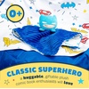 image:imageKIDS PREFERRED DC Comics The Batman Lovey Security Blanket Soft Huggable Dark Knight Plush Lovey Toy for Baby and Infant Boys and Girls Textured Blanket with Batman Logo