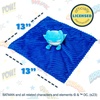 image:imageKIDS PREFERRED DC Comics The Batman Lovey Security Blanket Soft Huggable Dark Knight Plush Lovey Toy for Baby and Infant Boys and Girls Textured Blanket with Batman Logo