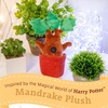 image:imageKIDS PREFERRED Harry Potter Mandrake Plush Stuffed Animal with Embraidered Details and Crinkle Leaves for Babies Toddlers and Kids 10 inches
