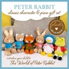 image:imageKIDS PREFERRED Peter Rabbit Classic Stuffed Animal Characters 6 Piece Gift Set 9 Inch Plush Toys for Infants Babies and Kids Based on the Beatrix Potter Books