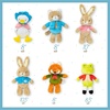 image:imageKIDS PREFERRED Peter Rabbit Classic Stuffed Animal Characters 6 Piece Gift Set 9 Inch Plush Toys for Infants Babies and Kids Based on the Beatrix Potter Books