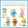 image:imageKIDS PREFERRED Peter Rabbit Classic Stuffed Animal Characters 6 Piece Gift Set 9 Inch Plush Toys for Infants Babies and Kids Based on the Beatrix Potter Books