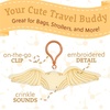 image:imageKids Preferred  Golden Snitch Clip on Pal  Stimulating Harry Potter Travel Toy for Babies