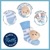 image:imageKids Preferred Beatrix Potter Peter Rabbit Baby Foot Rattles Soft Baby Sock Feet Rattles Newborn to 9 Months