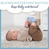 image:imageKids Preferred Beatrix Potter Peter Rabbit Baby Foot Rattles Soft Baby Sock Feet Rattles Newborn to 9 Months