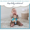 image:imageKids Preferred Beatrix Potter Peter Rabbit Flat Sensory Blanky Interactive Baby Teether Toy with Crinkle Sounds Soft Textures Bright Colors and BPAFree Materials for Safe and Fun Sensory Play