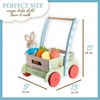 image:imageKids Preferred Beatrix Potter Peter Rabbit Wooden Garden Wagon and Plush Veggie Play Set
