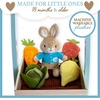 image:imageKids Preferred Beatrix Potter Peter Rabbit Wooden Garden Wagon and Plush Veggie Play Set
