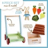 image:imageKids Preferred Beatrix Potter Peter Rabbit Wooden Garden Wagon and Plush Veggie Play Set