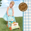 image:imageKids Preferred Beatrix Potter Peter Rabbit Wooden Garden Wagon and Plush Veggie Play Set