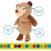 image:imageKids Preferred Cuddle Pal  Eric Carle Brown Bear Plush 12 Inch  Stuffed Animal for Babies amp Newborn  Babys First Plush Blankie