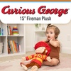 image:imageKids Preferred Curious George Fireman 15 inch Stuffed Animal Plush Toy for Toddler Boys amp Girls