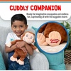 image:imageKids Preferred Curious George Monkey Stuffed Animal Plush Toys Soft Cutest Cuddle Plushie Gifts for Baby and Toddler Boys and Girls  12 InchesTV Version