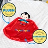 image:imageKids Preferred DC Comics Superman Lovey Security Blanket Soft Huggable Dark Knight Plush Lovey Toy for Baby and Infant Boys and Girls Textured Blanket with Satin Super Hero to Do List