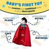 image:imageKids Preferred DC Comics Superman Lovey Security Blanket Soft Huggable Dark Knight Plush Lovey Toy for Baby and Infant Boys and Girls Textured Blanket with Satin Super Hero to Do List