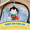 image:imageKids Preferred DC Comics Superman Multi Sensory Activity Toy with Teethers Crinkle Textures and Clip for On The Go Fun for Infant and Baby Boys and Girls Medium