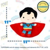 image:imageKids Preferred DC Comics Superman Soft Huggable Stuffed Animal Cute Plush Toy for Toddler Boys and Girls Gift for Kids Man of Steel 115 inches