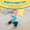image:imageKids Preferred DC Comics The Batman Multi Sensory Activity Toy with Teethers Crinkle Textures and Clip for On The Go Fun for Infant and Baby Boys and Girls Medium