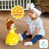 image:imageKids Preferred Disney Dancing Belle Stuffed Animal Plush Toy That Dances with Music  for Babies and Toddlers Multicolored