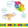 image:imageKids Preferred Eric Carle Toddler Toys The Very Hungry Caterpillar Color Discovery Spinner Toys for Kids and Toddlers Shapes and Colors Learning Toy