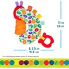 image:imageKids Preferred Eric Carle Toddler Toys The Very Hungry Caterpillar Sensory Toy with Crinkle Orange Slice and Teether Ring for Car Seat and Stroller