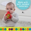 image:imageKids Preferred Eric Carle Toddler Toys The Very Hungry Caterpillar Stuffed Animal Rattle and Red Apple Silicone Teether Newborn Baby Teething Toys Set