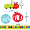 image:imageKids Preferred Eric Carle Toddler Toys The Very Hungry Caterpillar Stuffed Animal Rattle and Red Apple Silicone Teether Newborn Baby Teething Toys Set
