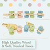 image:imageKids Preferred Guess How Much I Love You Wooden Pull Toy Characters from The Book in 3 Segments 5 inches Tall Classic Toy for Toddlers and Kids