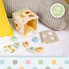 image:imageKids Preferred Guess How Much I Love You Wooden Shape Sorter with Rope Handle 7 Blocks and Positive Messaging from The Book Classic Toy for Babies Toddlers and Kids